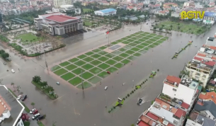 TPBG: Sau mưa lớn, nhiều tuyến đường ngập &uacute;ng k&eacute;o d&agrave;i
