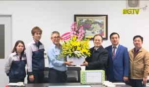Ph&oacute; Chủ tịch TT UBND tỉnh ch&uacute;c Tết doanh nghiệp FDI