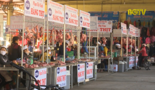 X&acirc;y dựng chợ vệ sinh an to&agrave;n thực phẩm