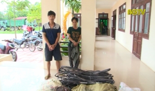 L&agrave;m r&otilde; đối tượng g&acirc;y ra 13 vụ trộm cắp d&acirc;y viễn th&ocirc;ng