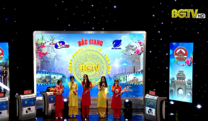 Gameshow &ldquo;Bắc Giang &ndash; H&agrave;nh tr&igrave;nh Lịch sử, Văn h&oacute;a&rdquo; (B&aacute;n kết 1, chủ đề: Tết): Ng&agrave;y 30 - 01 - 2021
