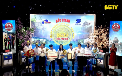 Gameshow Bắc Giang - H&agrave;nh tr&igrave;nh Lịch sử, Văn ho&aacute;: Chung kết năm thứ 8