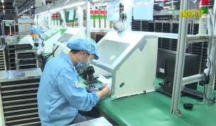 Gần 30% số doanh nghiệp trong tỉnh duy tr&igrave; sản xuất trong dịp nghỉ lễ 2/9