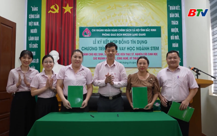 Giải ng&acirc;n khoản vay ưu đ&atilde;i đầu ti&ecirc;n cho sinh vi&ecirc;n ng&agrave;nh STEM 