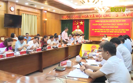 Giải tr&igrave;nh thực hiện quản l&yacute;, khai th&aacute;c c&ocirc;ng tr&igrave;nh nước sạch tập trung