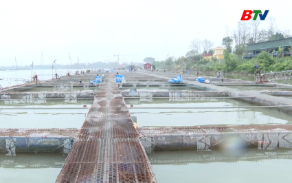 Giảm ngh&egrave;o bền vững: M&ocirc; h&igrave;nh nu&ocirc;i c&aacute; lồng ven s&ocirc;ng