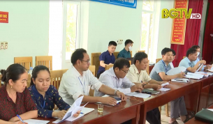 Gi&aacute;m s&aacute;t c&ocirc;ng t&aacute;c bầu cử tại huyện Việt Y&ecirc;n