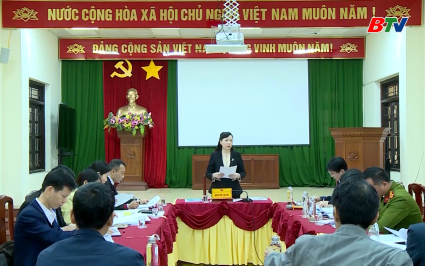 Gi&aacute;m s&aacute;t c&ocirc;ng t&aacute;c chuẩn bị bầu cử tại x&atilde; Phật T&iacute;ch 