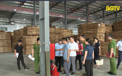 Gi&aacute;m s&aacute;t ph&ograve;ng, chống ch&aacute;y nổ tại huyện Y&ecirc;n Dũng