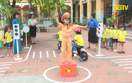 Gi&aacute;o dục văn ho&aacute; giao th&ocirc;ng từ bậc học mầm non 