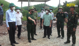 Giao nhiệm vụ diễn tập khu vực ph&ograve;ng thủ huyện Y&ecirc;n Thế năm 2021