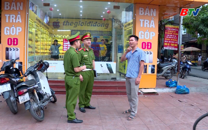 Giữ vững an ninh trật tự tại địa b&agrave;n ph&aacute;t triển c&ocirc;ng nghiệp 