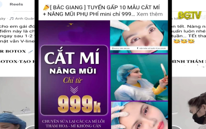 G&oacute;c nh&igrave;n thẳng: Cẩn trọng khi l&agrave;m đẹp