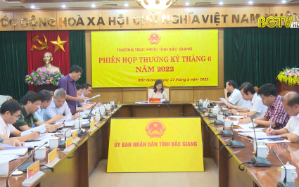HĐND với cử tri: Phản &aacute;nh phi&ecirc;n họp Thường trực HĐND tỉnh, thường kỳ th&aacute;ng 6/2022