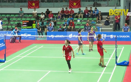 Hấp dẫn ng&agrave;y thi đấu thứ 2 bộ m&ocirc;n Cầu l&ocirc;ng SEA Games 31