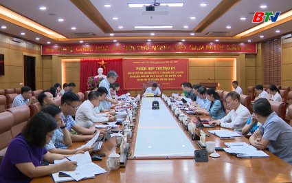 Phi&ecirc;n họp thường kỳ th&aacute;ng 6 HĐND tỉnh