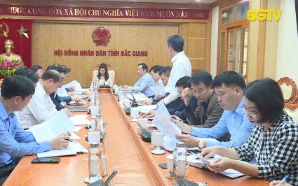 HĐND tỉnh thống nhất nội dung, chương tr&igrave;nh kỳ họp chuy&ecirc;n đề 