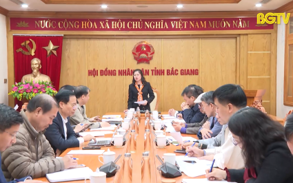 HĐND tỉnh thống nhất nội dung kỳ họp chuy&ecirc;n đề