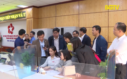 Hiện đại h&oacute;a h&agrave;nh ch&iacute;nh g&oacute;p phần n&acirc;ng cao chất lượng phục vụ