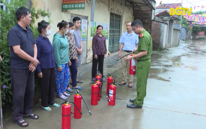 Hiệp H&ograve;a: 100% x&atilde;, thị trấn th&agrave;nh lập m&ocirc; h&igrave;nh &ldquo;Tổ Li&ecirc;n gia an to&agrave;n ph&ograve;ng ch&aacute;y chữa ch&aacute;y&rdquo;