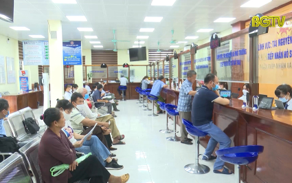 Hiệp H&ograve;a đẩy mạnh chuyển đổi số tại bộ phận "một cửa"