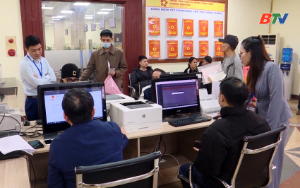 Hiệu quả m&ocirc; h&igrave;nh trạm số h&oacute;a tại Trung t&acirc;m Phục vụ h&agrave;nh ch&iacute;nh c&ocirc;ng phường Kinh Bắc 