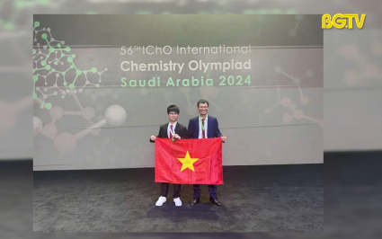 Học sinh Bắc Giang đoạt huy chương v&agrave;ng Olympic H&oacute;a học quốc tế