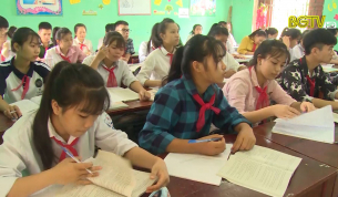 Học sinh lớp 9 bước sang v&agrave;o giai đoạn &ocirc;n thi nước r&uacute;t