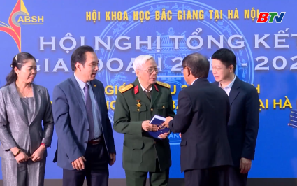 Hội khoa học Bắc Giang tại H&agrave; Nội tổng kết 13 năm x&acirc;y dựng v&agrave; ph&aacute;t triển 