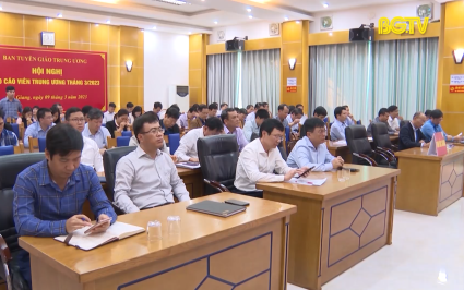 Hội nghị b&aacute;o c&aacute;o vi&ecirc;n th&aacute;ng 3