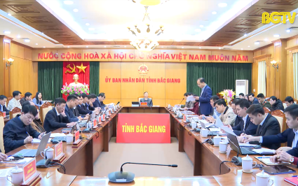 Chủ tịch UBND tỉnh giao ban với Chủ tịch UBND c&aacute;c huyện, thị x&atilde;, th&agrave;nh phố 