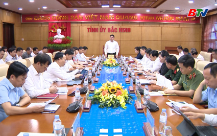 Hội nghị lần thứ nhất, Ban Chấp h&agrave;nh Đảng bộ tỉnh Bắc Ninh, nhiệm kỳ 2025 - 2030