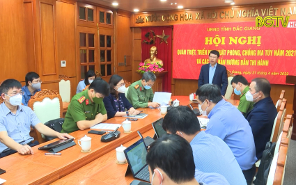 Hội nghị qu&aacute;n triệt, triển khai luật ph&ograve;ng, chống ma tu&yacute; năm 2021