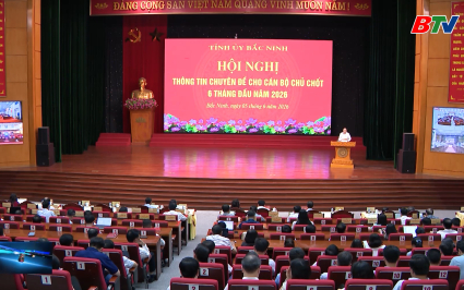 Hội nghị th&ocirc;ng tin chuy&ecirc;n đề 6 th&aacute;ng đầu năm 2026