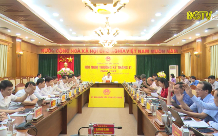 Hội nghị thường kỳ UBND tỉnh th&ocirc;ng qua 6 dự thảo Nghị quyết quan trọng