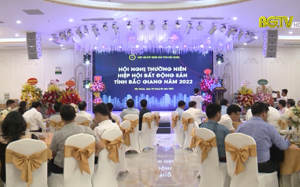 Hội nghị thường ni&ecirc;n Hiệp hội bất động sản tỉnh Bắc Giang