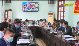 Hội nghị trực tuyến Bộ Y tế ph&ograve;ng chống dịch Covid - 19