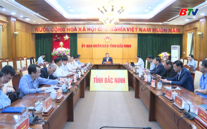 Hội nghị trực tuyến Ch&iacute;nh phủ với c&aacute;c địa phương