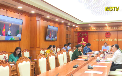 Hội nghị trực tuyến về c&ocirc;ng t&aacute;c Y tế v&agrave; ph&ograve;ng, chống dịch bệnh