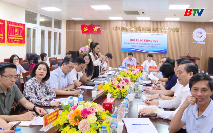 Hội thảo hỗ trợ thu h&uacute;t lao động ngoại tỉnh 