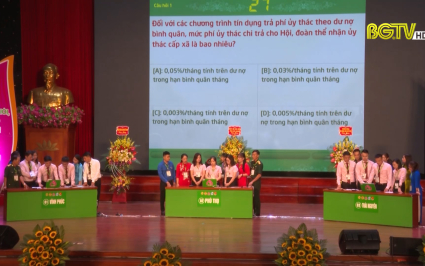 Hội thi nghiệp vụ giỏi Ng&acirc;n h&agrave;ng CSXH khu vực 2