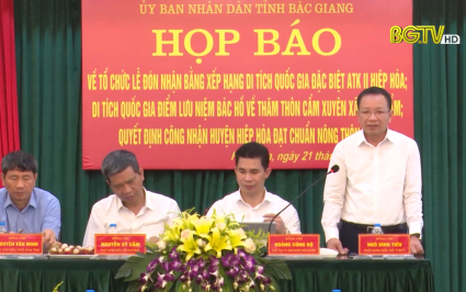 Họp b&aacute;o tổ chức 3 sự kiện lớn tại Hiệp H&ograve;a