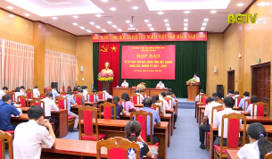 Họp b&aacute;o về Kỳ họp thứ hai, HĐND tỉnh Bắc Giang kh&oacute;a XIX