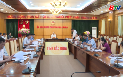 Họp BTC Triển l&atilde;m th&agrave;nh tựu ph&aacute;t triển KT-XH của tỉnh 