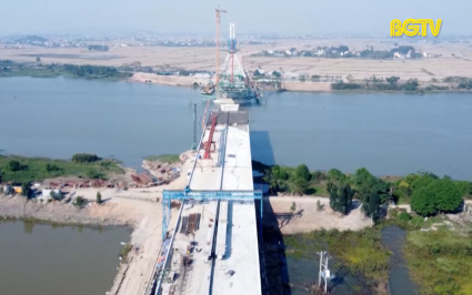 Hợp long cầu Đồng Việt v&agrave;o th&aacute;ng 6