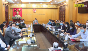 Họp trực tuyến về ph&ograve;ng, chống dịch Covid- 19