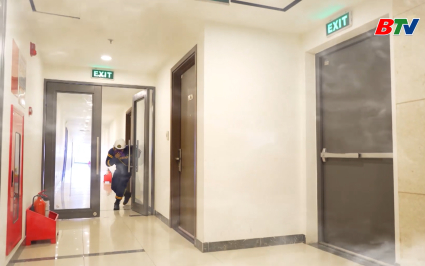 Hướng dẫn tho&aacute;t nạn tại chung cư, nh&agrave; cao tầng