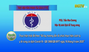 Hướng dẫn thực hiện v&ugrave;ng phong tỏa, c&aacute;ch ly y tế