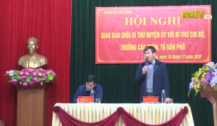 Huyện ủy Y&ecirc;n Dũng tiếp thu v&agrave; giải quyết &yacute; kiến từ cơ sở