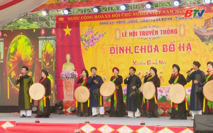 Lễ hội truyền thống đ&igrave;nh - ch&ugrave;a Bố Hạ: Tri &acirc;n bậc tiền nh&acirc;n 